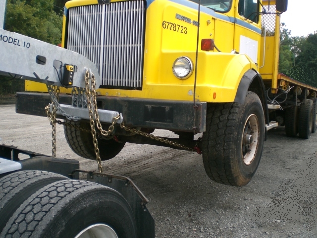 Homemade tow truck hooks 